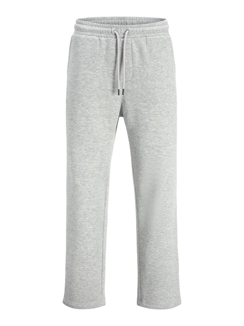 JACK&JONES - JPSTKANE BRADLEY UNCUFFED SWT PANTS NOOS light grey melange - Gr. - M von JACK&JONES