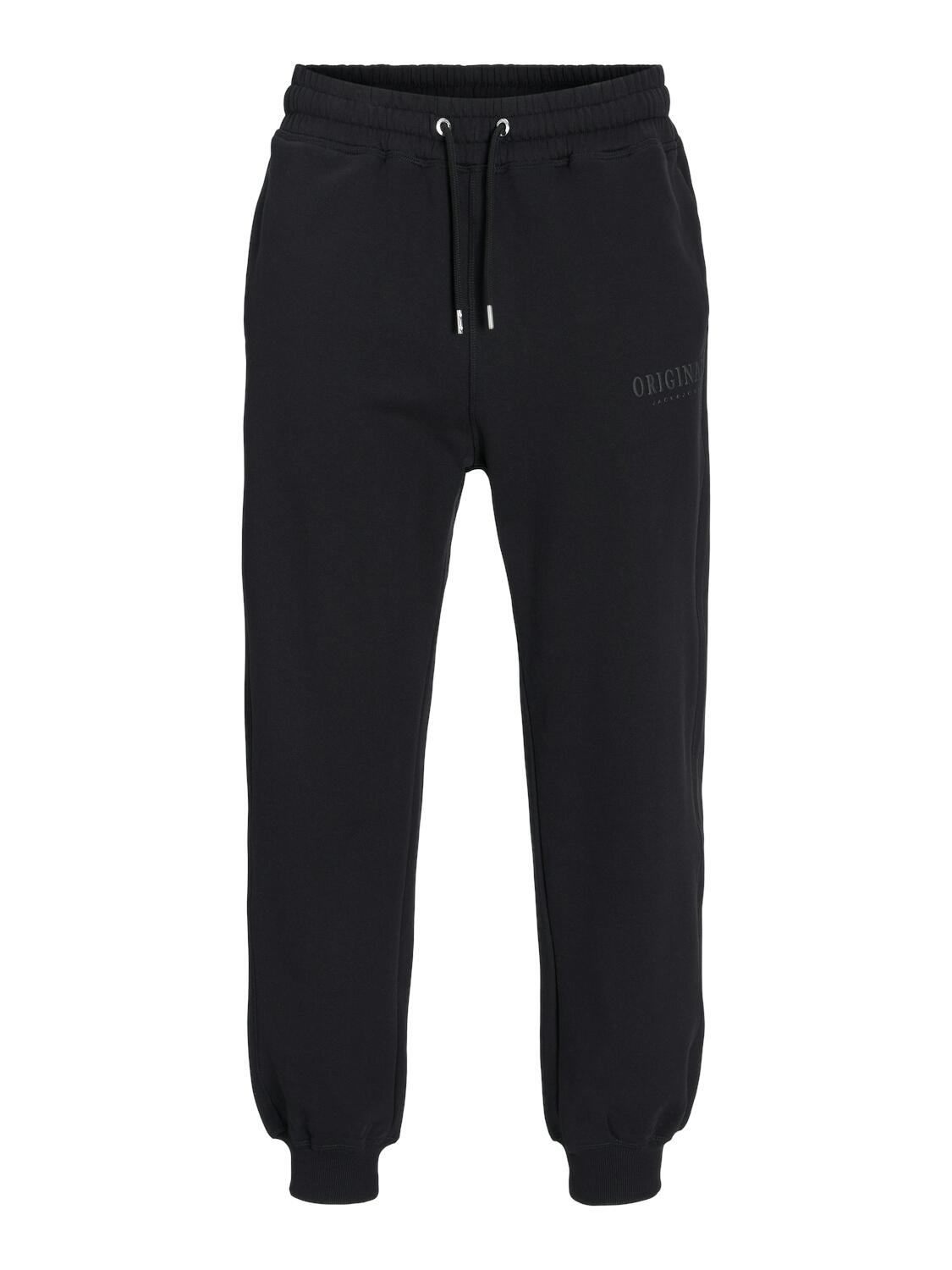 JACK&JONES - JPSTKANE JJFREDERIKSBERG SWEATPANTS GMS black - Gr. - L von JACK&JONES