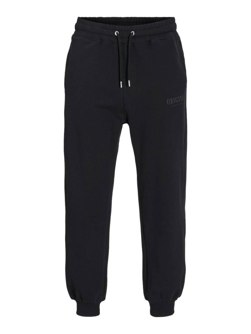 JACK&JONES - JPSTKANE JJFREDERIKSBERG SWEATPANTS GMS black - Gr. - M von JACK&JONES