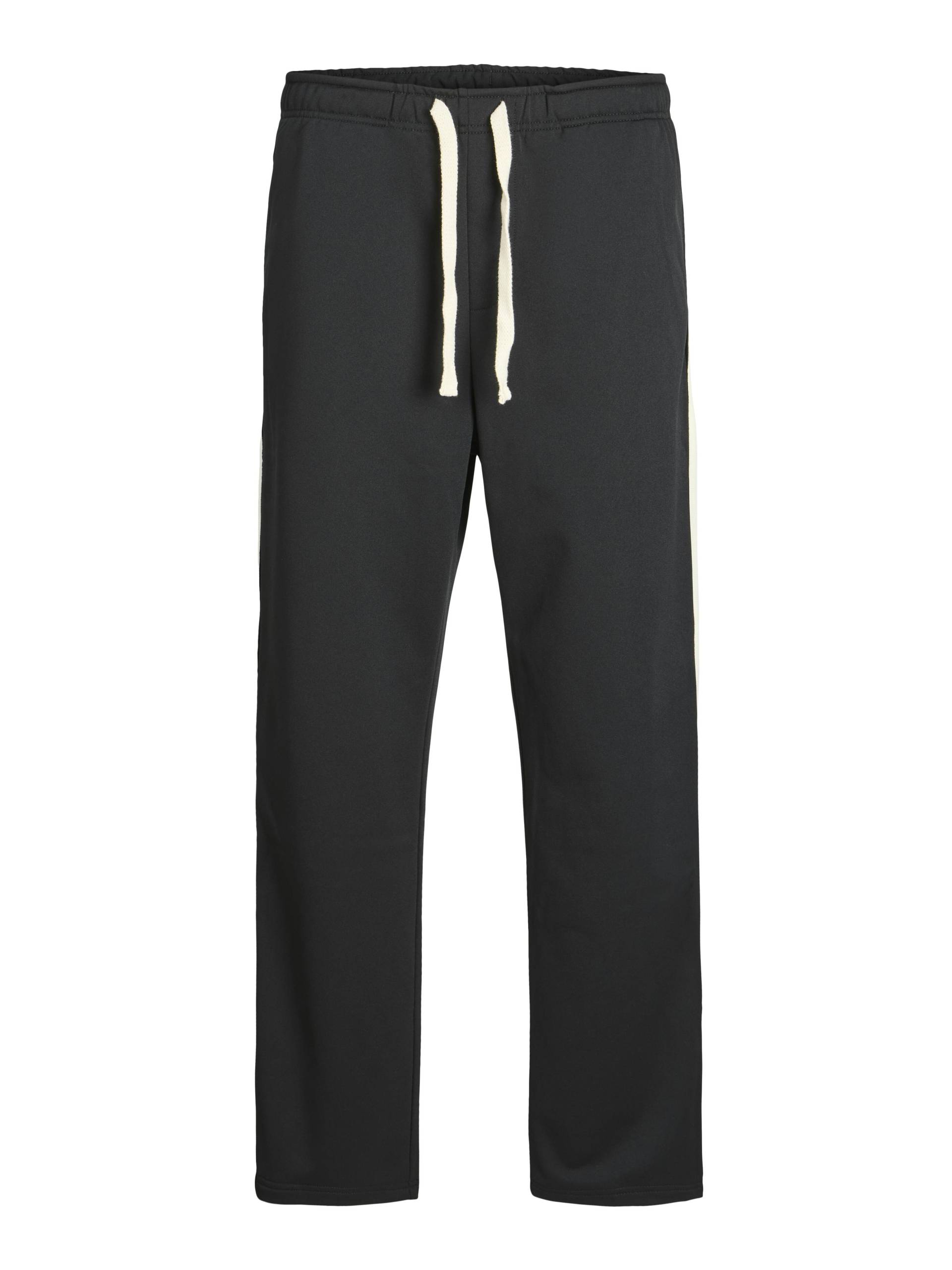 JACK&JONES - JPSTKARL CONCRETE SWEAT PANTS black - Gr. - M von JACK&JONES