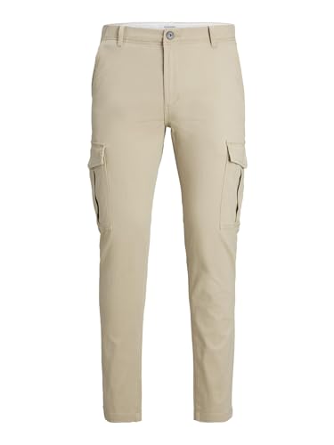 JACK & JONES Damen Jpstmarco Jjjoe Cargo Hose, Crockery, 27W / 32L JACK & JONES Damen Jpstmarco Jjjoe Cargo Hose, Crockery, 27W / 32L von JACK & JONES