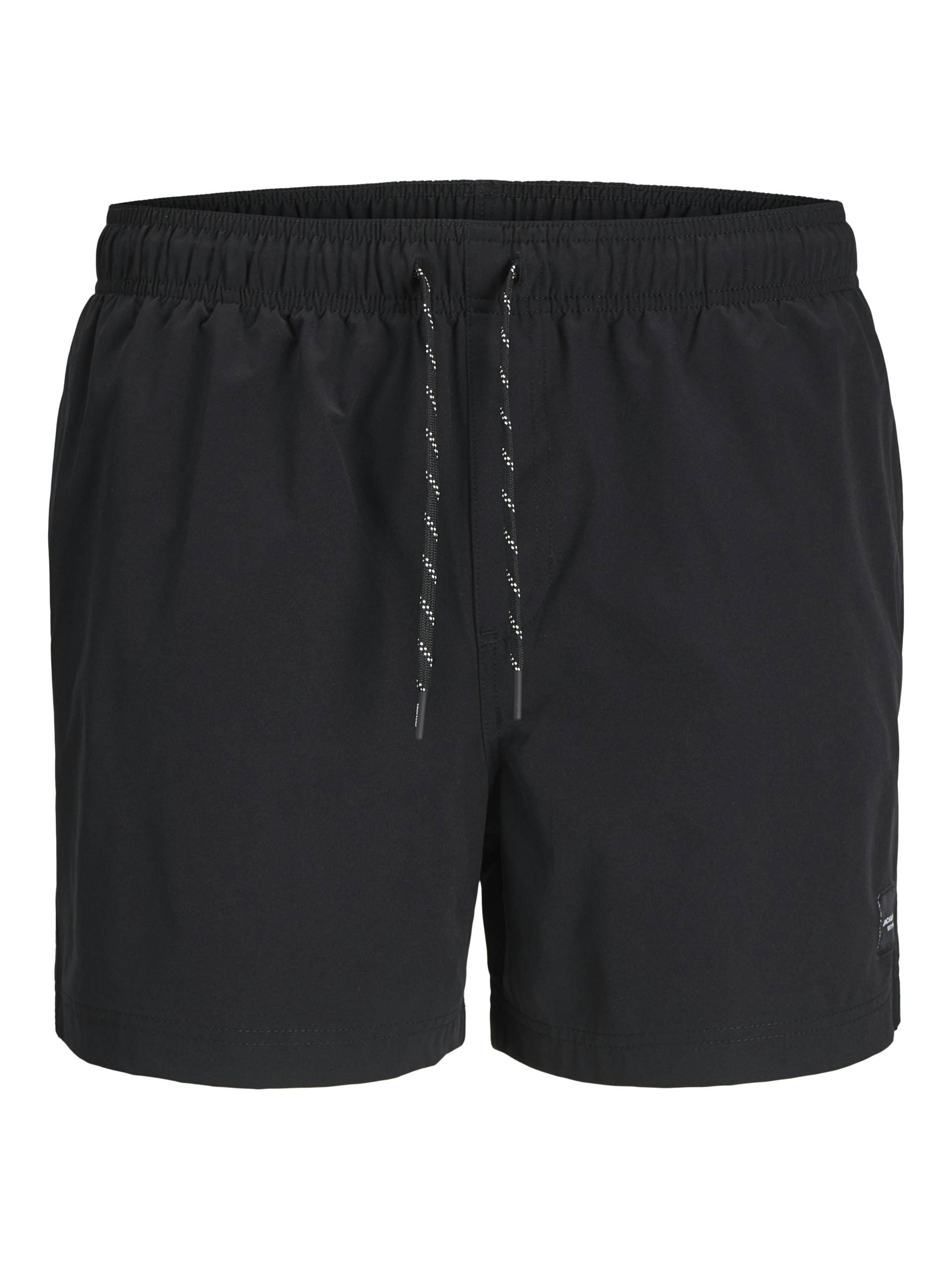 JACK&JONES - JPSTMAUI JJSWIM SOLID AKM SN black - Gr. - XL von JACK&JONES