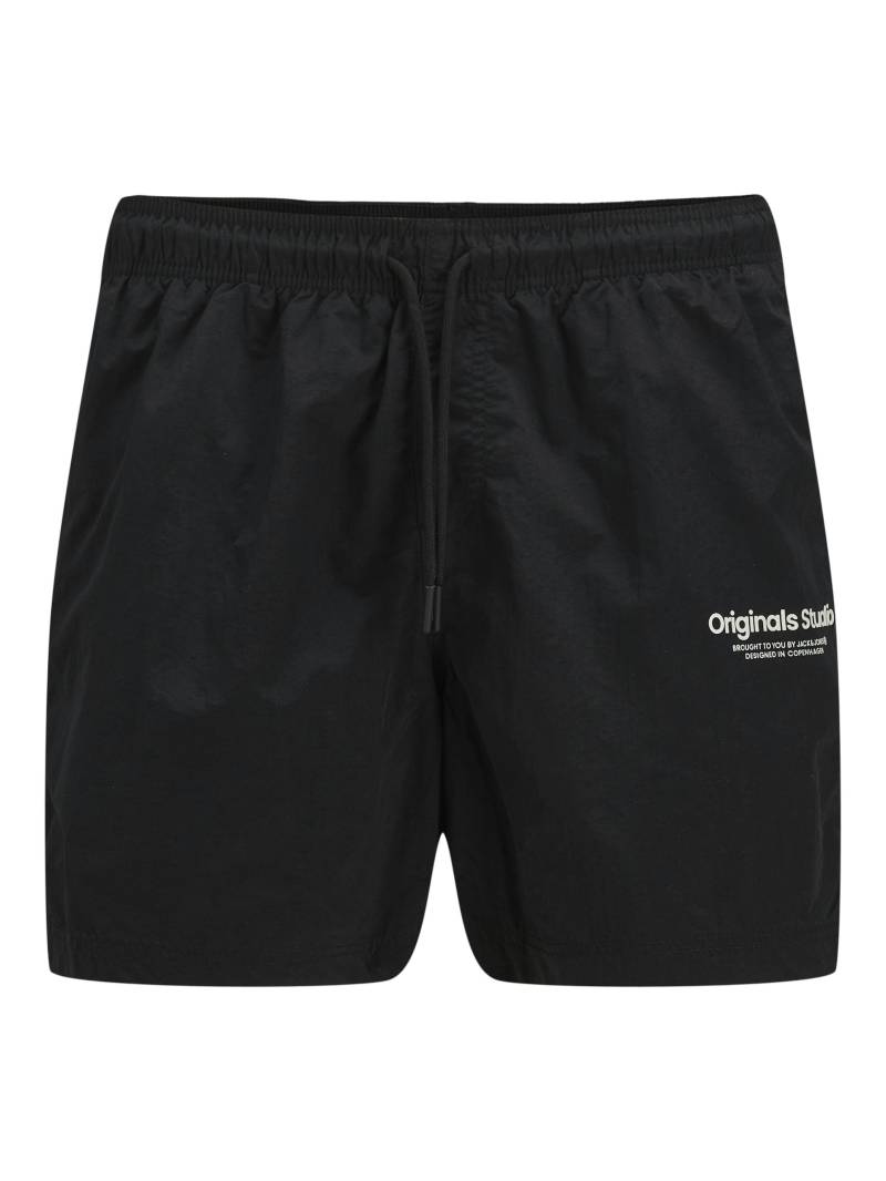 JACK&JONES - JPSTNAXOS JJSWIM SHORTS VESTERBRO SN black - Gr. - L von JACK&JONES