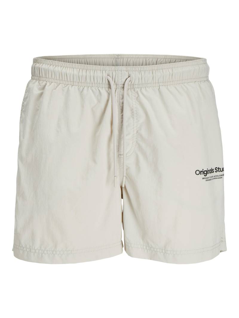 JACK&JONES - JPSTNAXOS JJSWIM SHORTS VESTERBRO SN moonbeam - Gr. - XXL von JACK&JONES