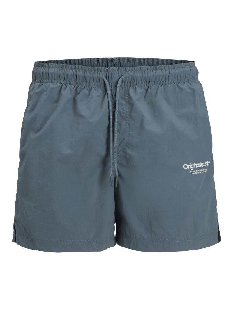 JACK&JONES - JPSTNAXOS JJSWIM SHORTS VESTERBRO SN stormy weather - Gr. - XXL von JACK&JONES