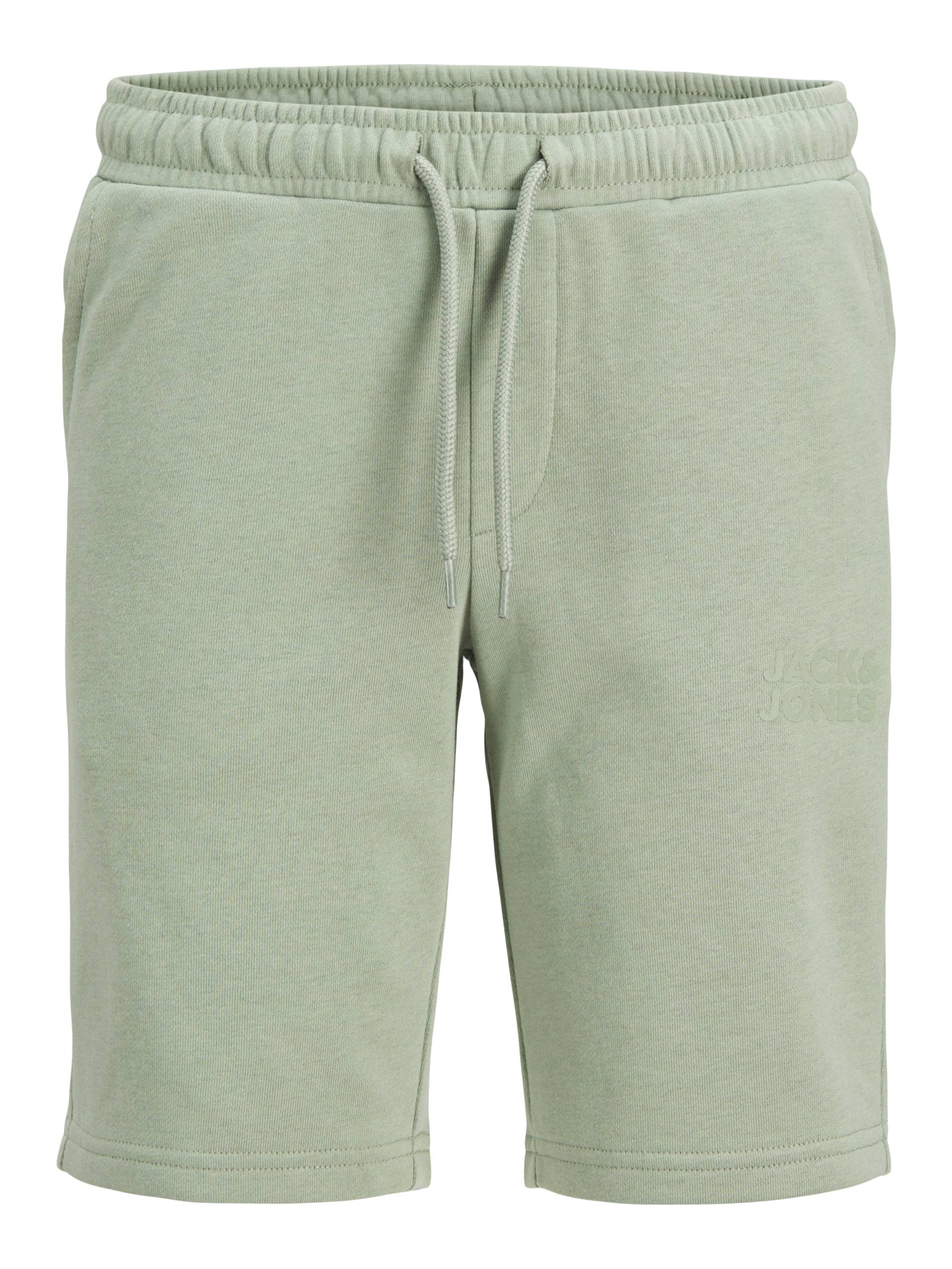 JACK&JONES - JPSTNEWSOFT SWEAT SHORTS GMS JNR iceberg green - Gr. - 164 von JACK&JONES
