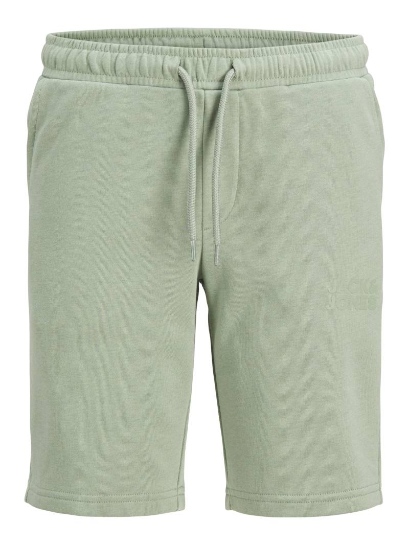 JACK&JONES - JPSTNEWSOFT SWEAT SHORTS GMS JNR iceberg green - Gr. - 176 von JACK&JONES