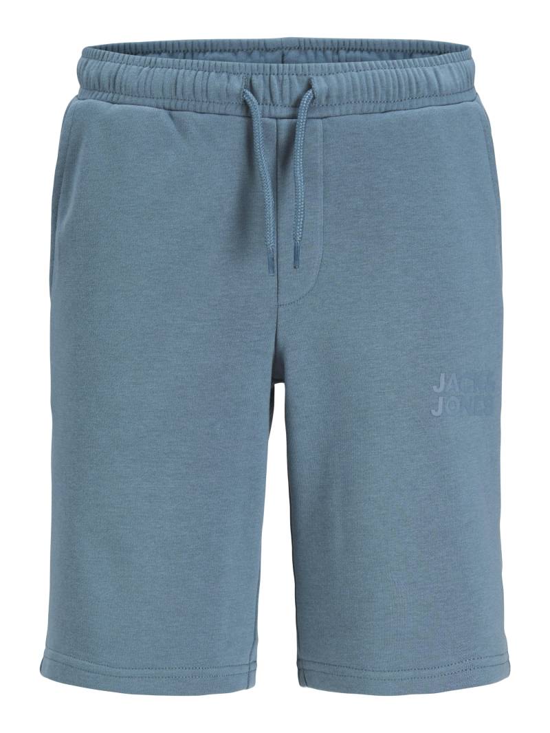JACK&JONES - JPSTNEWSOFT SWEAT SHORTS GMS JNR oceanview - Gr. - 152 von JACK&JONES