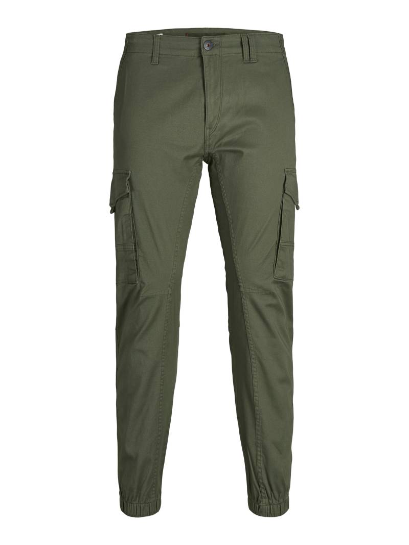 JACK&JONES - JPSTPAUL FLAKE CARGO OLIVE NIGHT NOOS olive night - Gr. - 28/32 von JACK&JONES