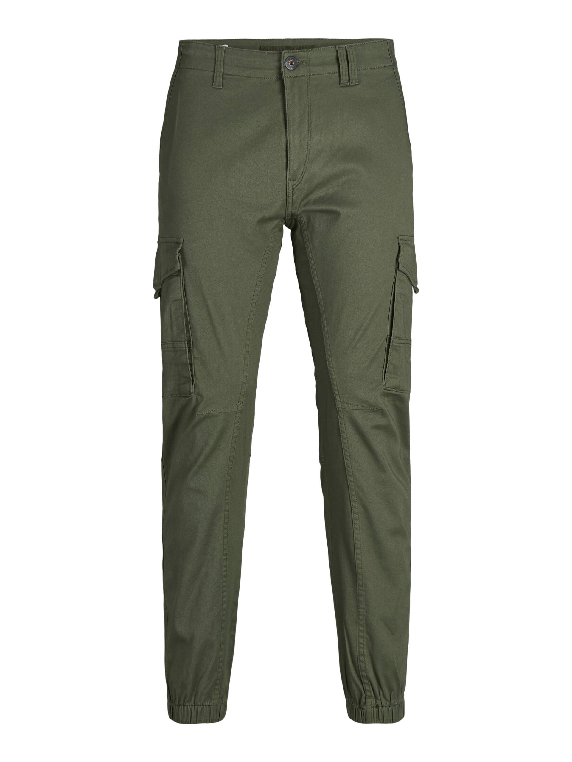 JACK&JONES - JPSTPAUL JJFLAKE CARGO OLIVE N. NOOS PLS olive night - Gr. - 46/34 von JACK&JONES