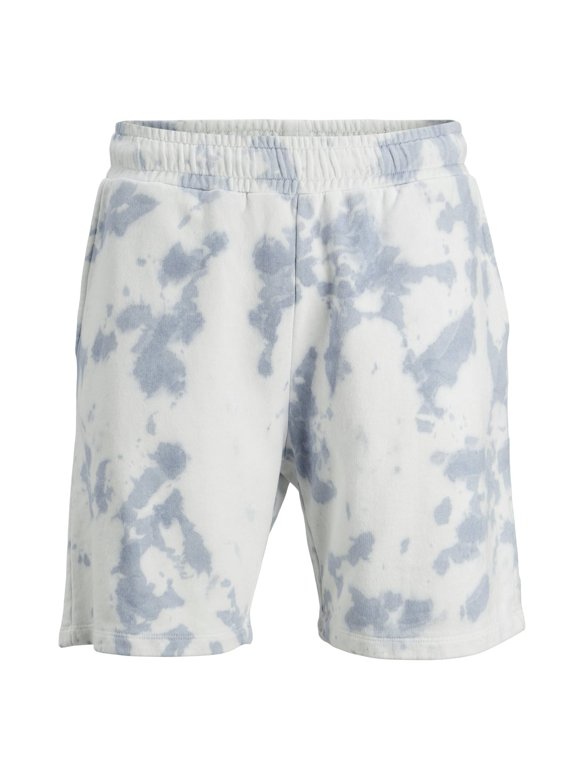 JACK&JONES - JPSTSOLAR JJTIE-DYE SWEAT SHORTS FB bluefin - Gr. - S von JACK&JONES