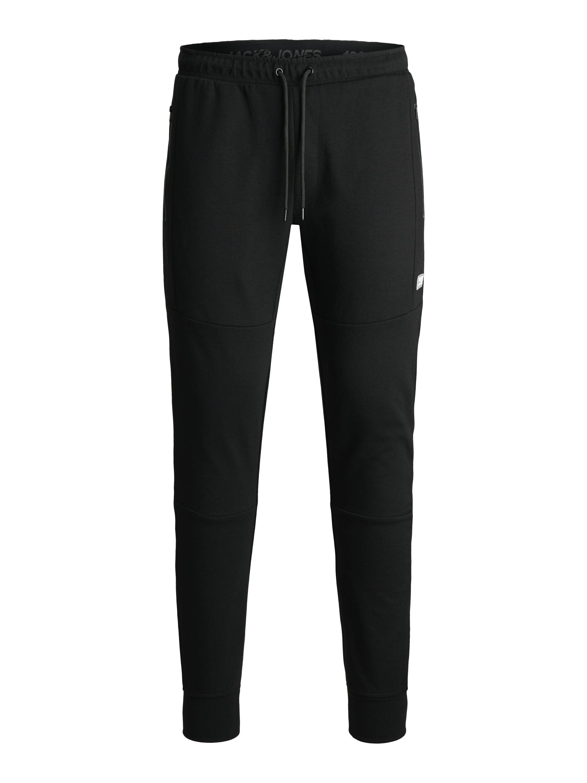 JACK&JONES - JPSTWILL AIR SWEAT PANTS NOOS black - Gr. - L von JACK&JONES