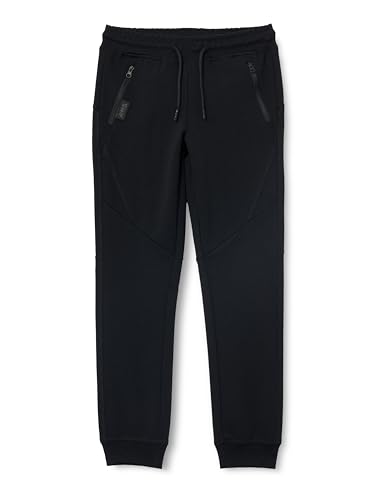 JACK & JONES Jungen Jpstwill Jjcloud Sweat Pants Bex Mni Jogginghose, Schwarz,104 von JACK & JONES