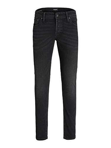 JACK & JONES JUNIOR Boy's JJILIAM JJORIGINAL MF 073 NOOS JNR Jeans, Schwarz, 128 EU von JACK & JONES