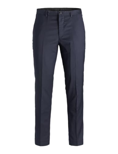 JACK & JONES Jungen JPRSOLAR Trouser NOOS JNR Anzughose, Dark Navy, 128 von JACK & JONES