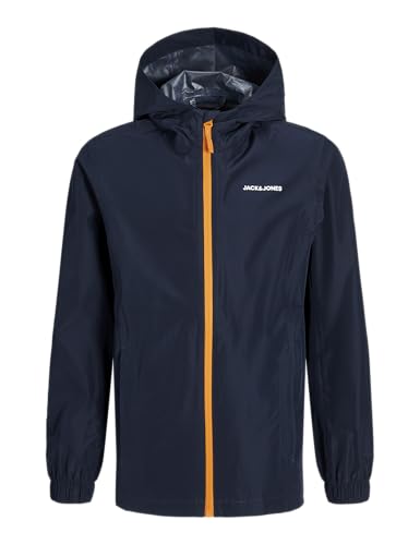 JACK & JONES JUNIOR Herren Jjeflynn Rain Jacket Sn Jnr, Sky Captain, Numeric_164 von JACK & JONES