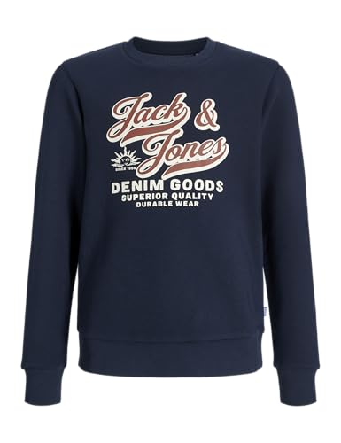 JACK & JONES JUNIOR Jjelogo Sweat Crew 2 Col Aw25 Noos Jnr von JACK & JONES