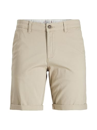 JACK & JONES JUNIOR Jpstdavid Jjchino Shorts AKM Sn Jnr Chinoshorts 12254241,Crockery,146 von JACK & JONES