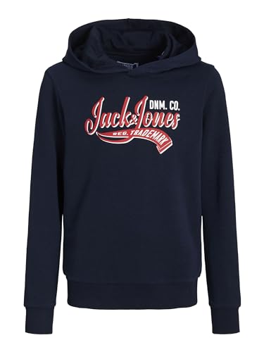 Jack & Jones Logo Sweat Kapuzenpullover Kinder - 176 von JACK & JONES