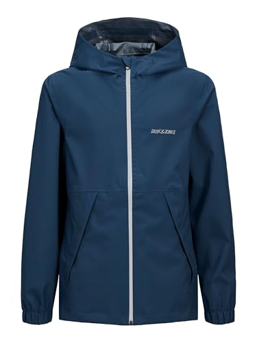 JACK&JONES JUNIOR Jungen JJNEWDRY RAIN Jacket JNR 100% Nylon, Oceanview, 164 von JACK & JONES