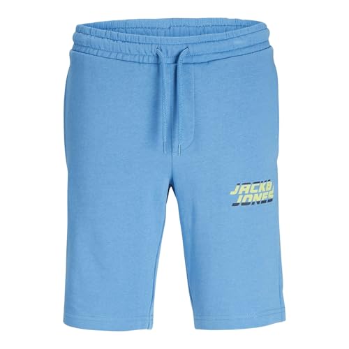 JACK & JONES JUNIOR JPSTKAPPER Sweat Shorts SMU JNR 12257980,Pacific Coast,164 von JACK & JONES