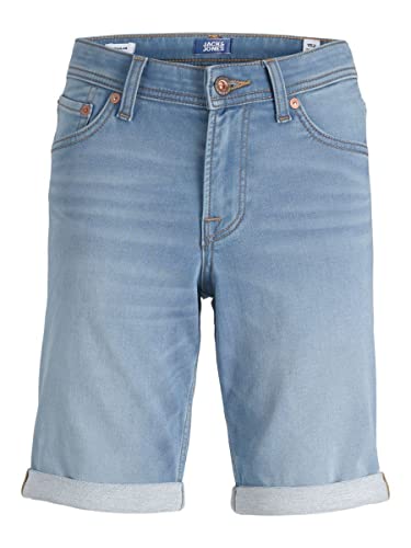 JACK&JONES JUNIOR Kid's JJIRICK JJIORG GE 625 I.K JNR SN Shorts, Blue Denim, 152 von JACK & JONES