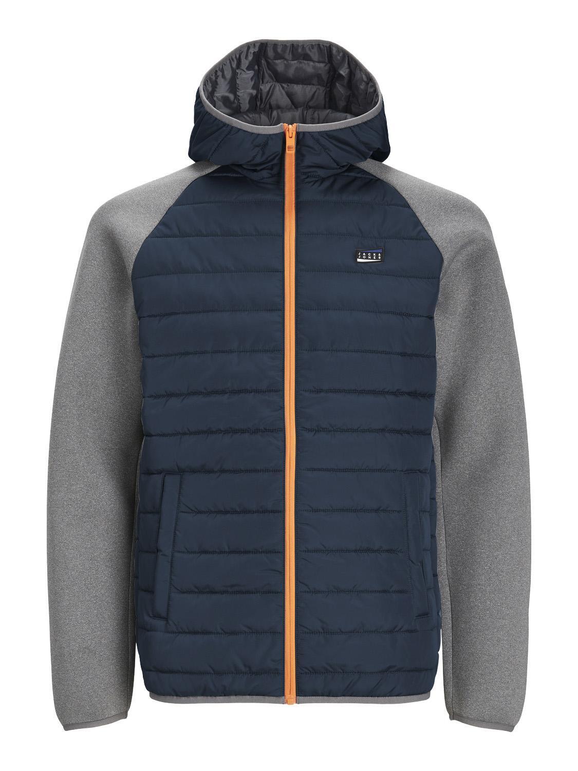 JACK&JONES - JWHTOBY JACKET JNR grey melange - Gr. - 176 von JACK&JONES