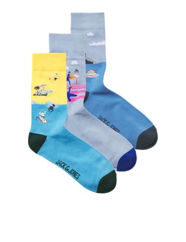 JACK & JONES Jacbeach Landscape Socks 3 Pack von JACK & JONES