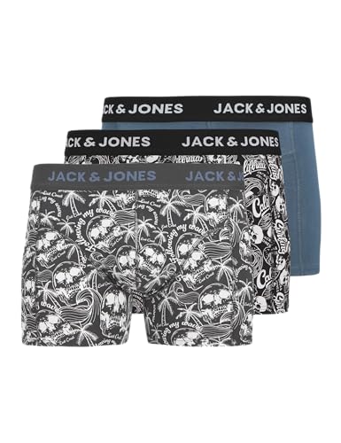 JACK & JONES Jacdamon Skull Trunks 3 Pack Jnr von JACK & JONES
