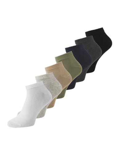 JACK & JONES Jacfade Solid Short Socks 7 Pack JACK & JONES Jacfade Solid Short Socks 7 Pack von JACK & JONES