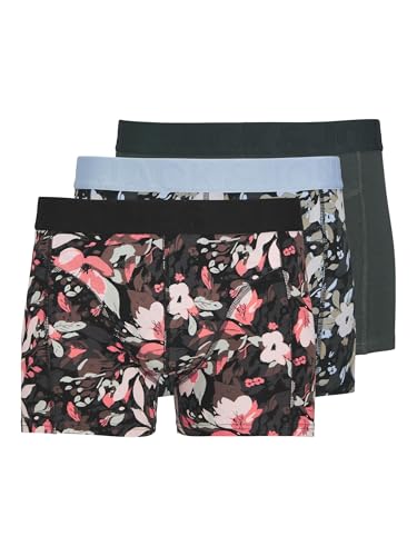 JACK&JONES Jacjonah Flower Trunks 3 Pack Sn von JACK & JONES
