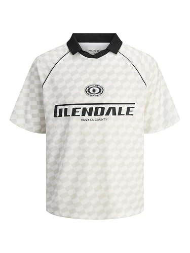 JACK & JONES Jcolido AOP Mesh Open Collar Polo Jnr von JACK & JONES