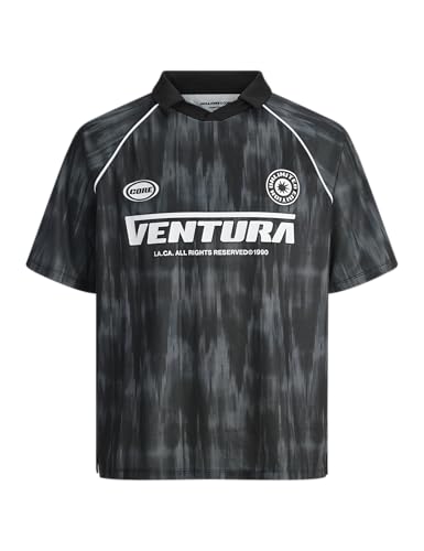 JACK & JONES Jcolido AOP Mesh Open Collar Polo Jnr von JACK & JONES