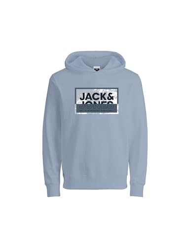 JACK & JONES Jcologan Print Sweat Hood Sn Mni von JACK & JONES