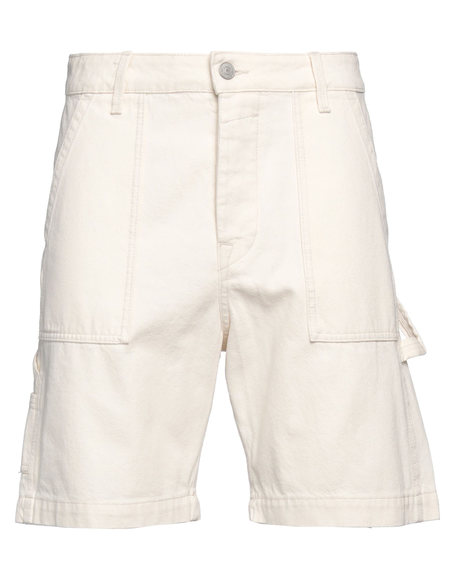 JACK & JONES Jeansshorts Herren Off white von JACK & JONES