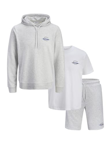 JACK & JONES Jjbrandon Sweat Hood Set Mp von JACK & JONES