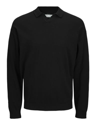 JACK & JONES Jjcolin Slub Knit Polo Ls von JACK & JONES