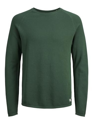 JACK & JONES Male Strickpullover mit Rundhals Einfarbig Strickpullover mit Rundhals von JACK & JONES