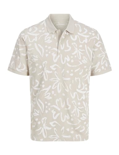 JACK & JONES Jjjeff Monochrome AOP Polo Ss von JACK & JONES
