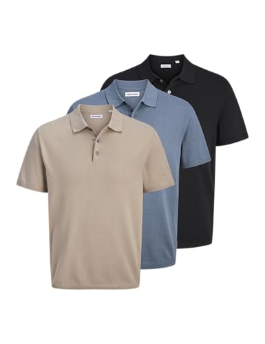 JACK & JONES Jjwill Knit Polo Ss 3Pk Mp JACK & JONES Jjwill Knit Polo Ss 3Pk Mp von JACK & JONES