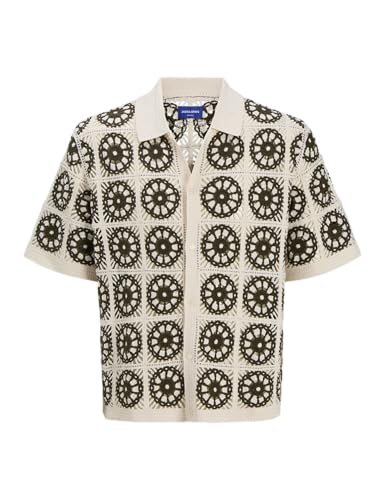 JACK & JONES Jorcartagena Crochet Knit Polo von JACK & JONES
