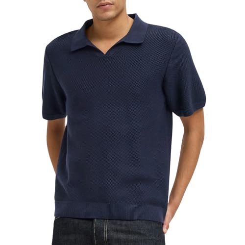 JACK & JONES Jprcceaston Knit Split Neck Ss Sn von JACK & JONES