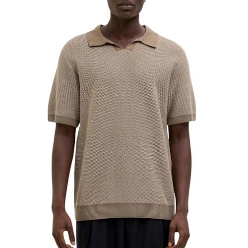 JACK & JONES Jprcceaston Knit Split Neck Ss Sn von JACK & JONES