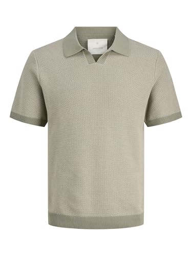 JACK & JONES Jprcceaston Knit Split Neck Ss Sn von JACK & JONES