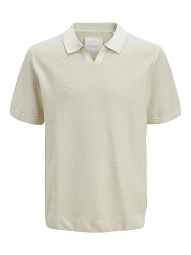 JACK & JONES Jprcceaston Knit Split Neck Ss von JACK & JONES