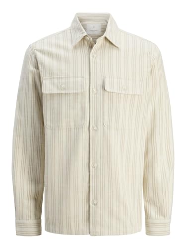 JACK & JONES Jprccraymond Spring Stripe Overshirt Sn von JACK & JONES
