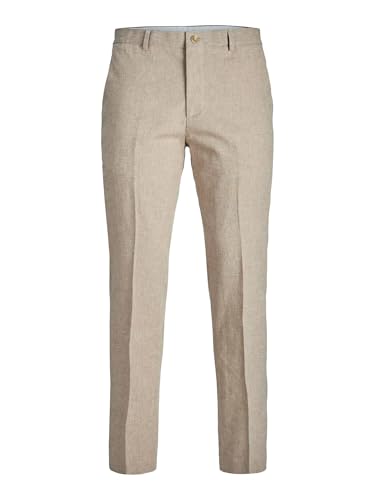 JACK & JONES Jprriviera Linen Trouser Slim Fit Pls von JACK & JONES