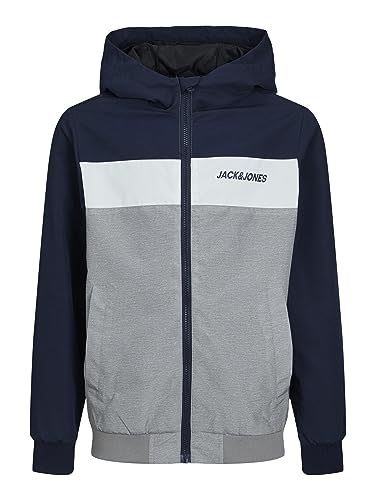 Jack & Jones Rush Blocking Hooded Bomber Jacke Kinder - 128 von JACK & JONES