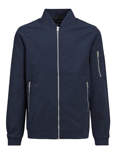 JACK&JONES Jungen JJERUSH Bomber NOOS MNI Jacke, Navy Blazer, 116 von JACK & JONES