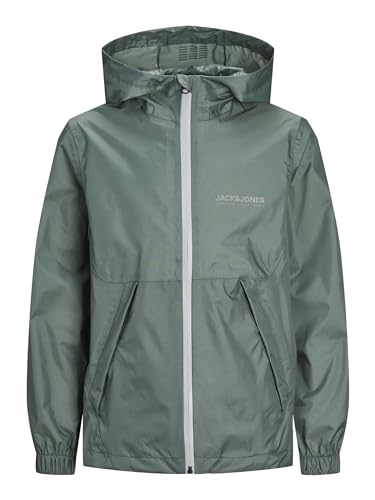 JACK&JONES Jungen JORDRY RAIN Jacket MNI Allwetterjacke, Laurel Wreath, 98 von JACK & JONES